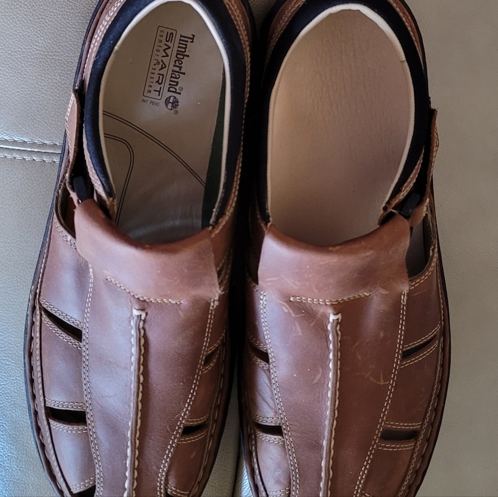 Men's Timberland leather sandal